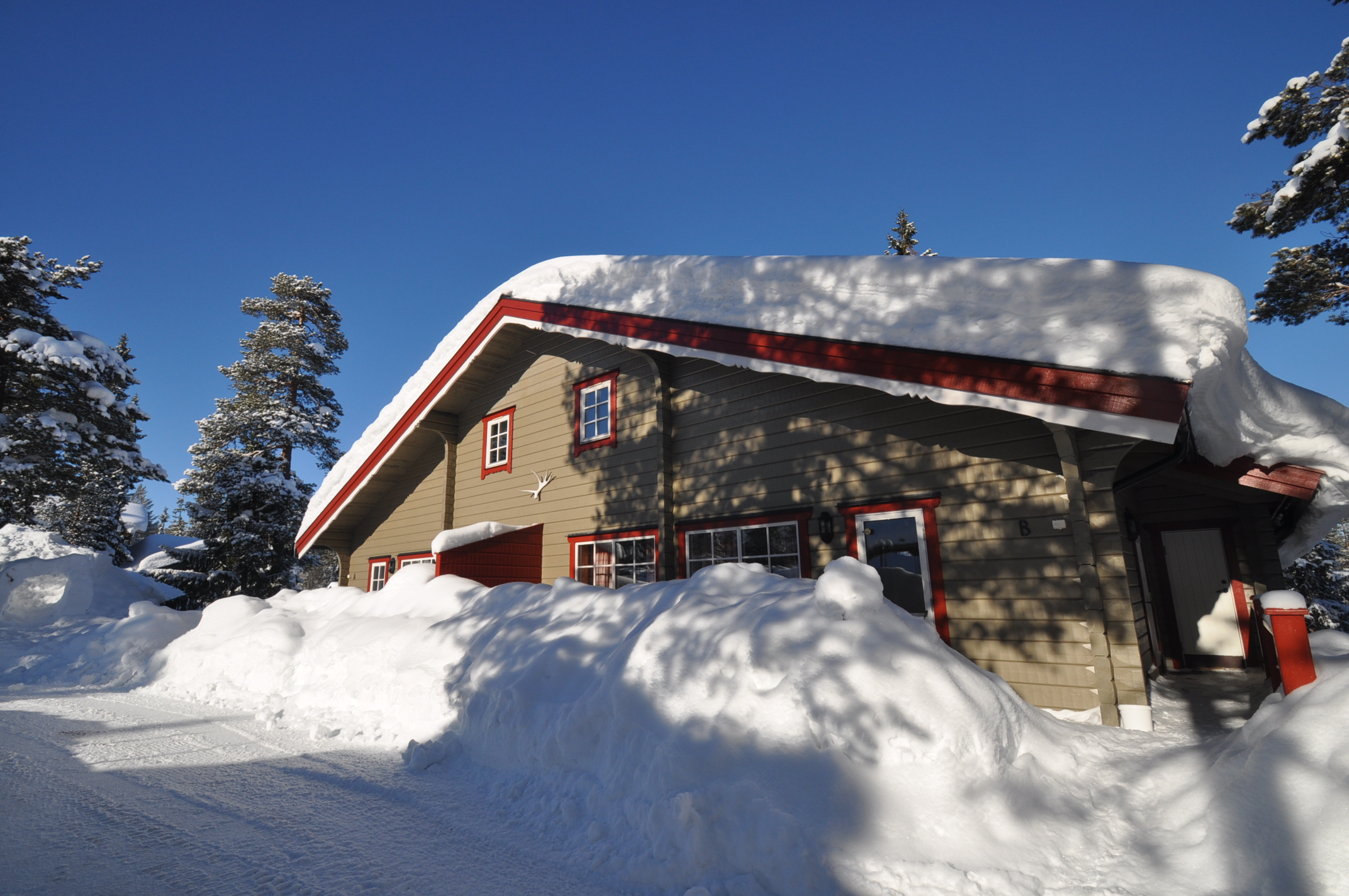 En bild på stuga 404, Droppvägen 3B Fjällhem