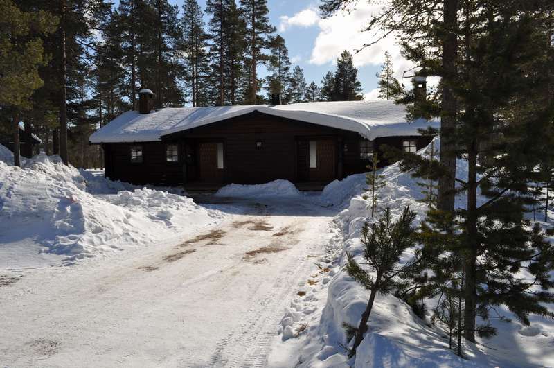 En bild på stuga 448, Bäverstigen 10:2 (höger)