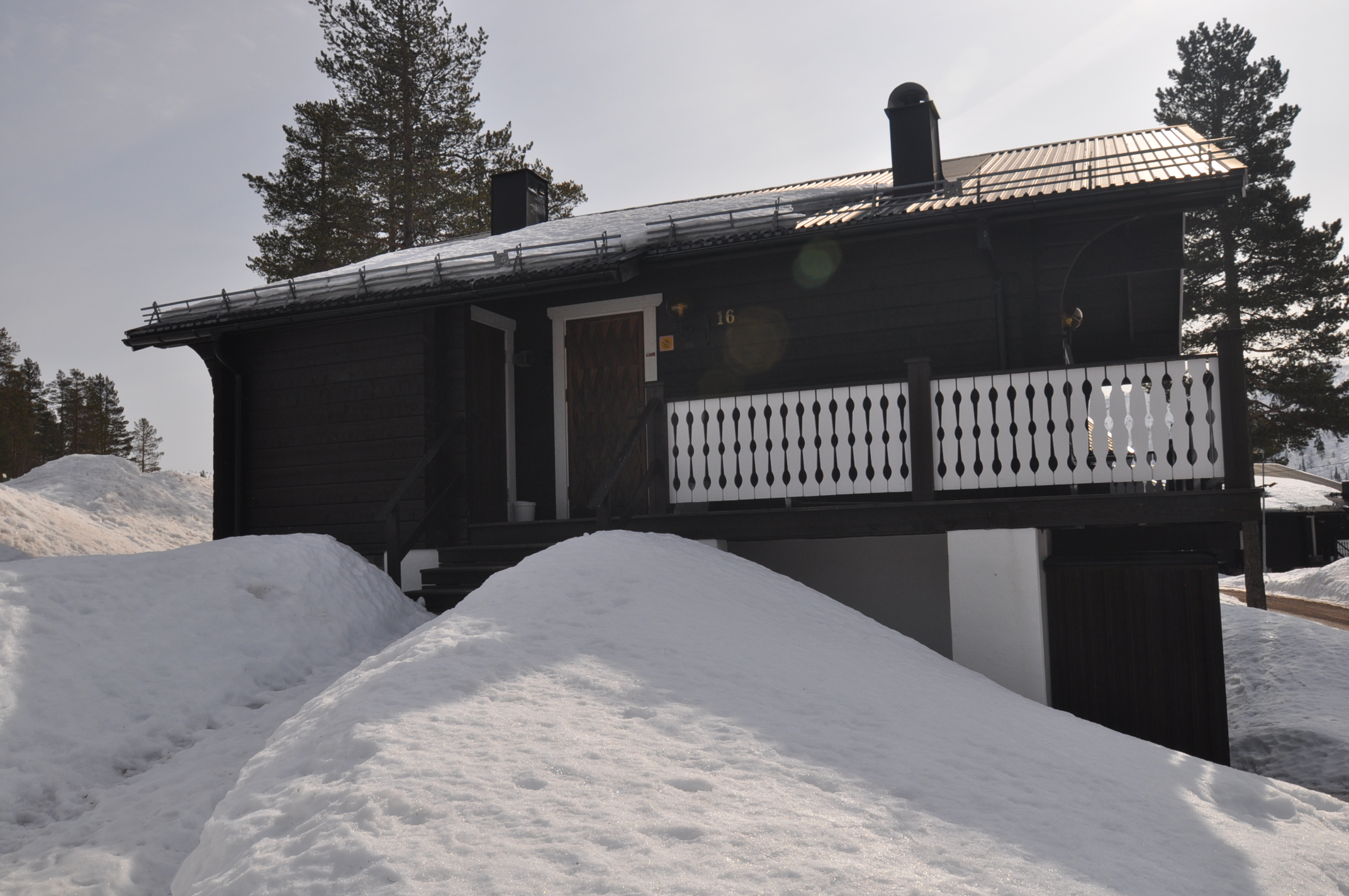 En bild på stuga B95, Fjällsåsen 16 över(endast 1 ny