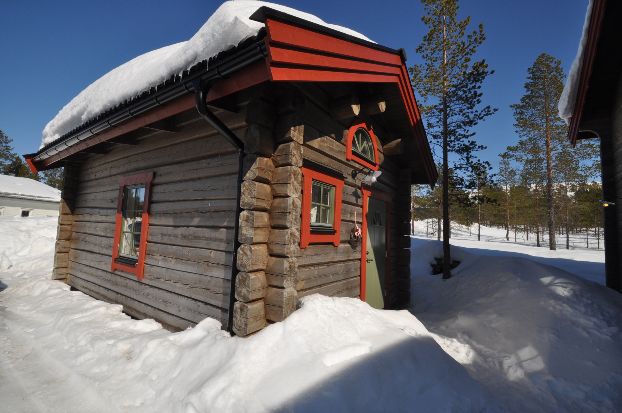 En bild på stuga D09, Guldvägen 13C