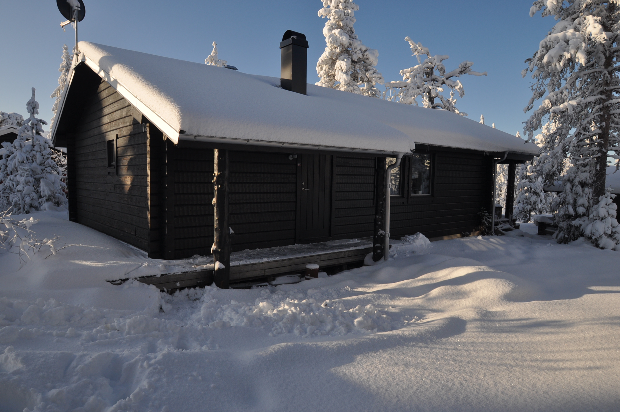 En bild på stuga E02, Jannes stig 7A
