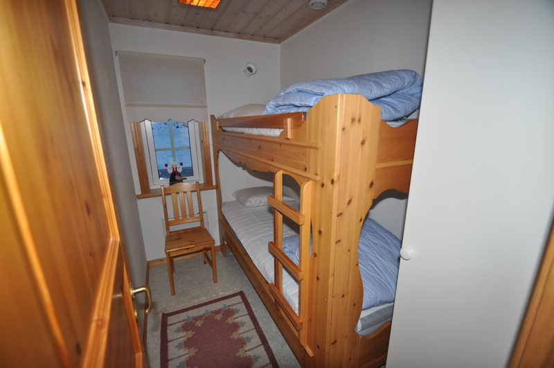 Sovrum 2 med en våningssäng