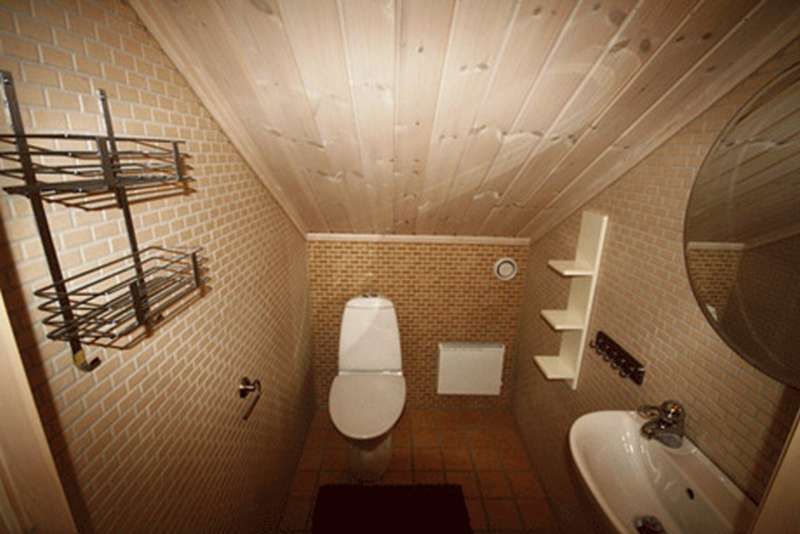 Toalett loftet